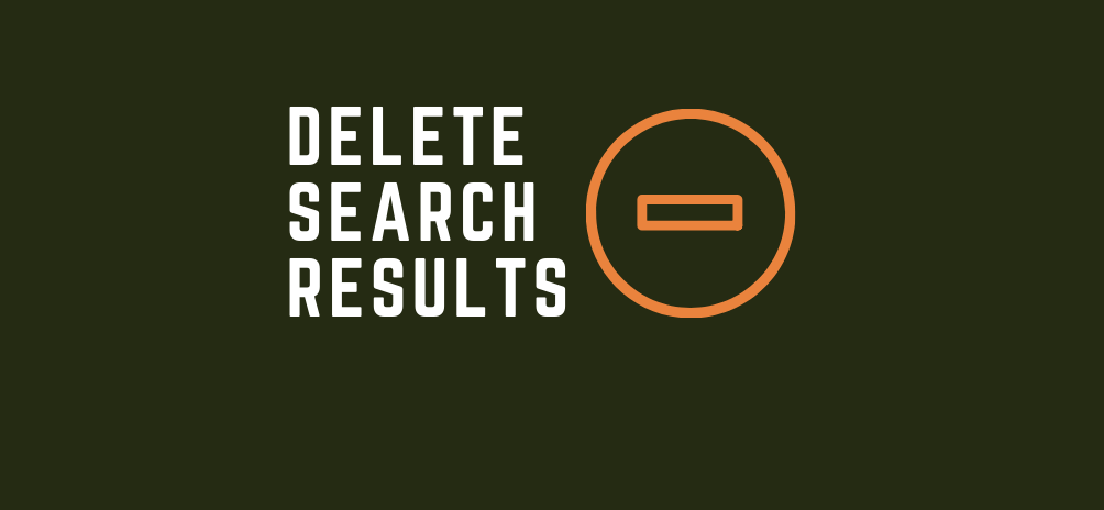 delete search results from google uk