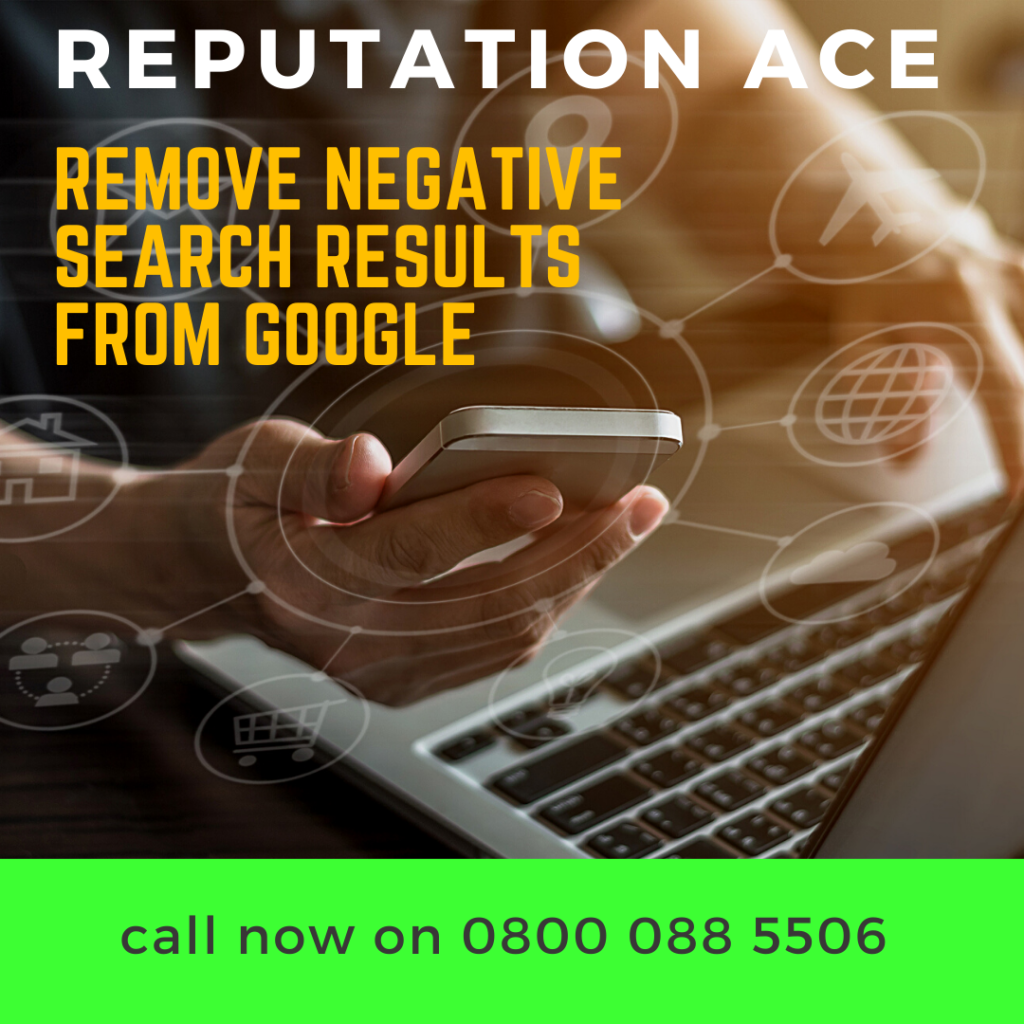 delete negative google search results- online reputation protection - repair damaged reputation