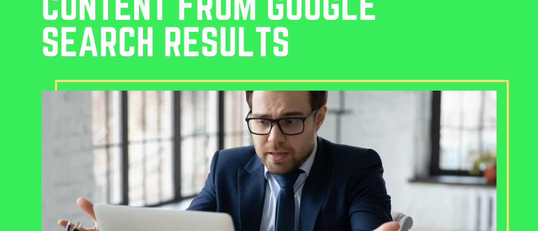 delete negative google search results- online reputation protection - repair damaged reputation